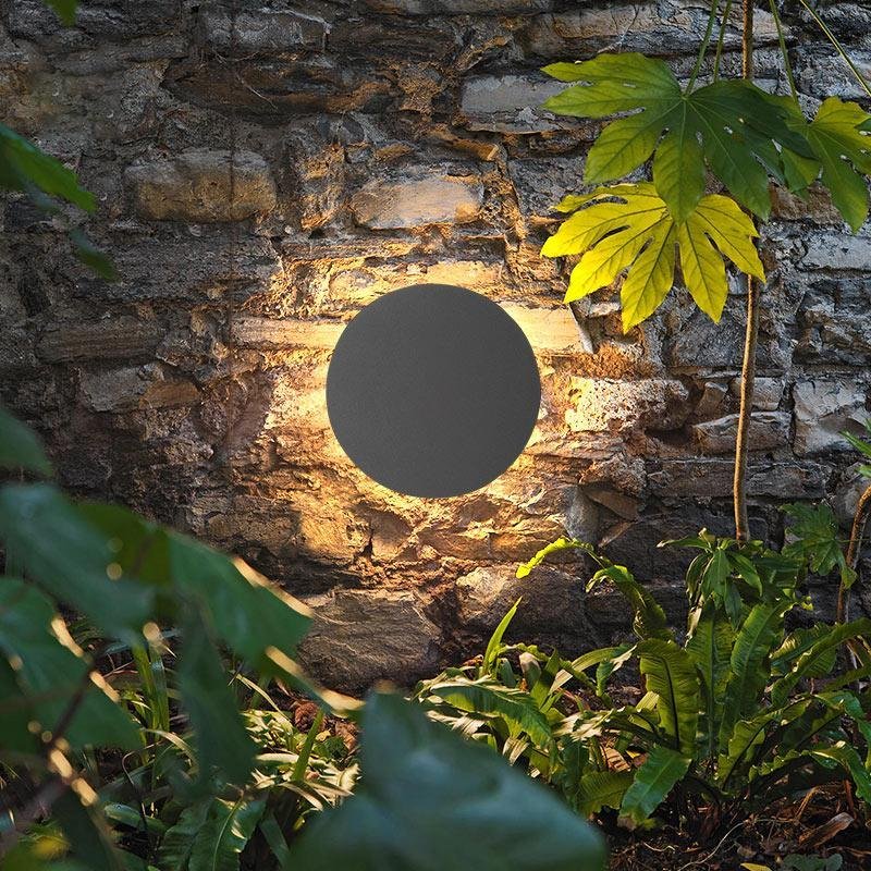 Outdoor Weatherproof LED Wall Lamps in Flat Styles