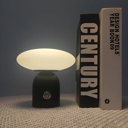 Rustic Mushroom Desk Light