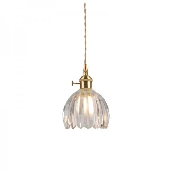 Stunning Oriental Glass Drop Lamp