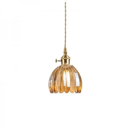 Stunning Oriental Glass Drop Lamp
