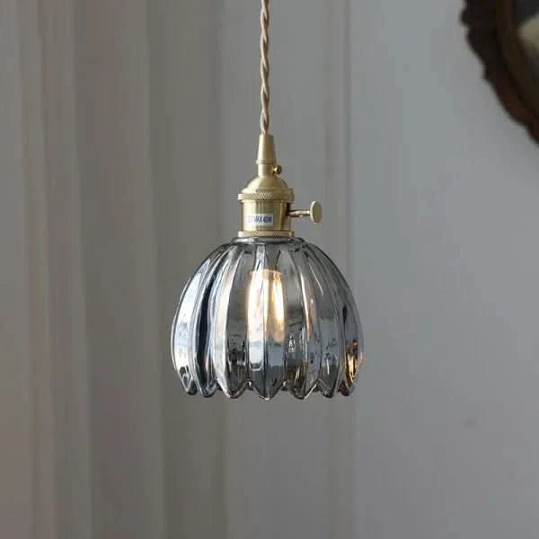 Stunning Oriental Glass Drop Lamp