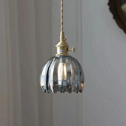 Stunning Oriental Glass Drop Lamp