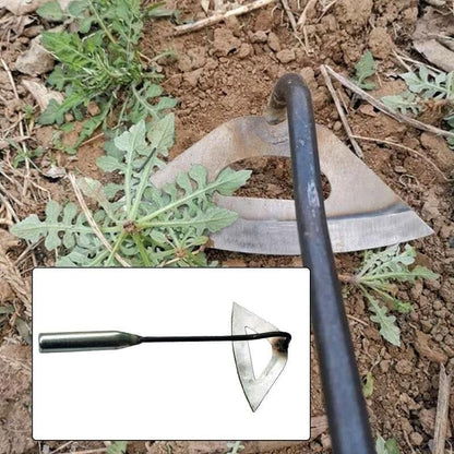 Heavy Duty Garden Hoe with Sharp Steel Blade