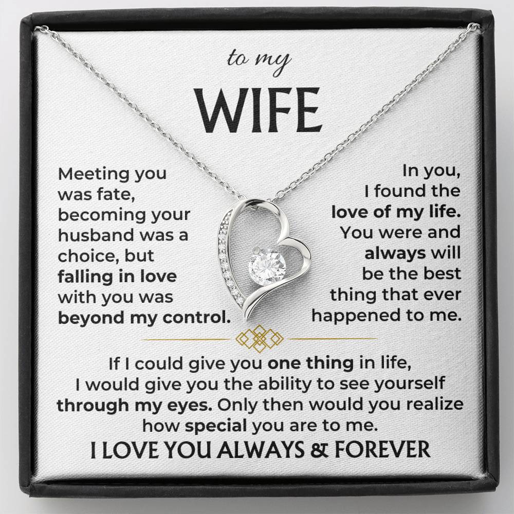 Romantic Heart Diamond Necklace for Women