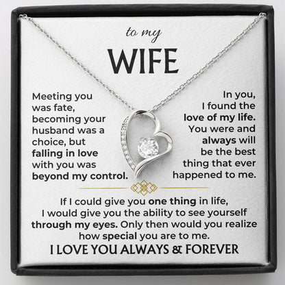 Romantic Heart Diamond Necklace for Women