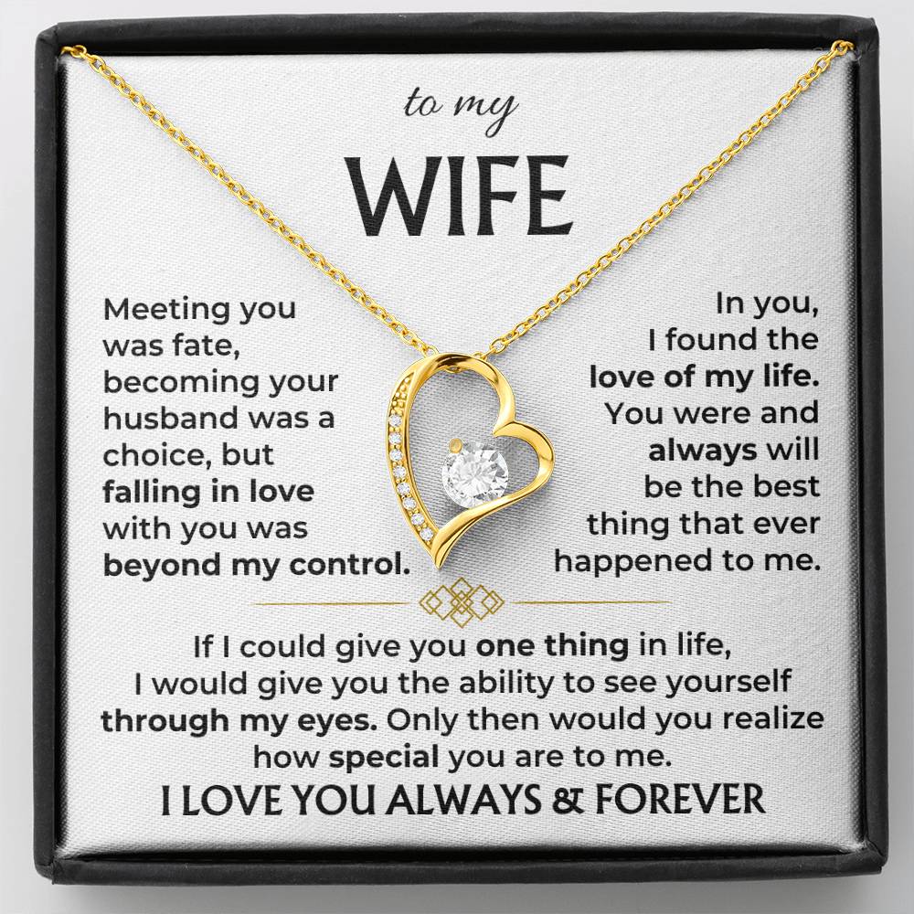 Romantic Heart Diamond Necklace for Women - Cofik