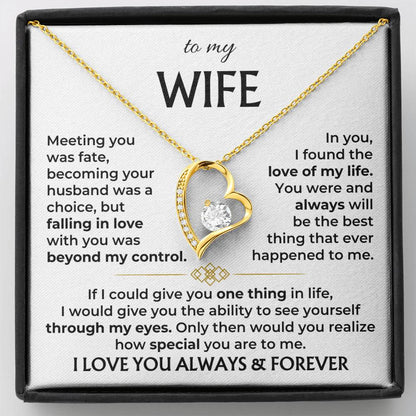 Romantic Heart Diamond Necklace for Women - Cofik