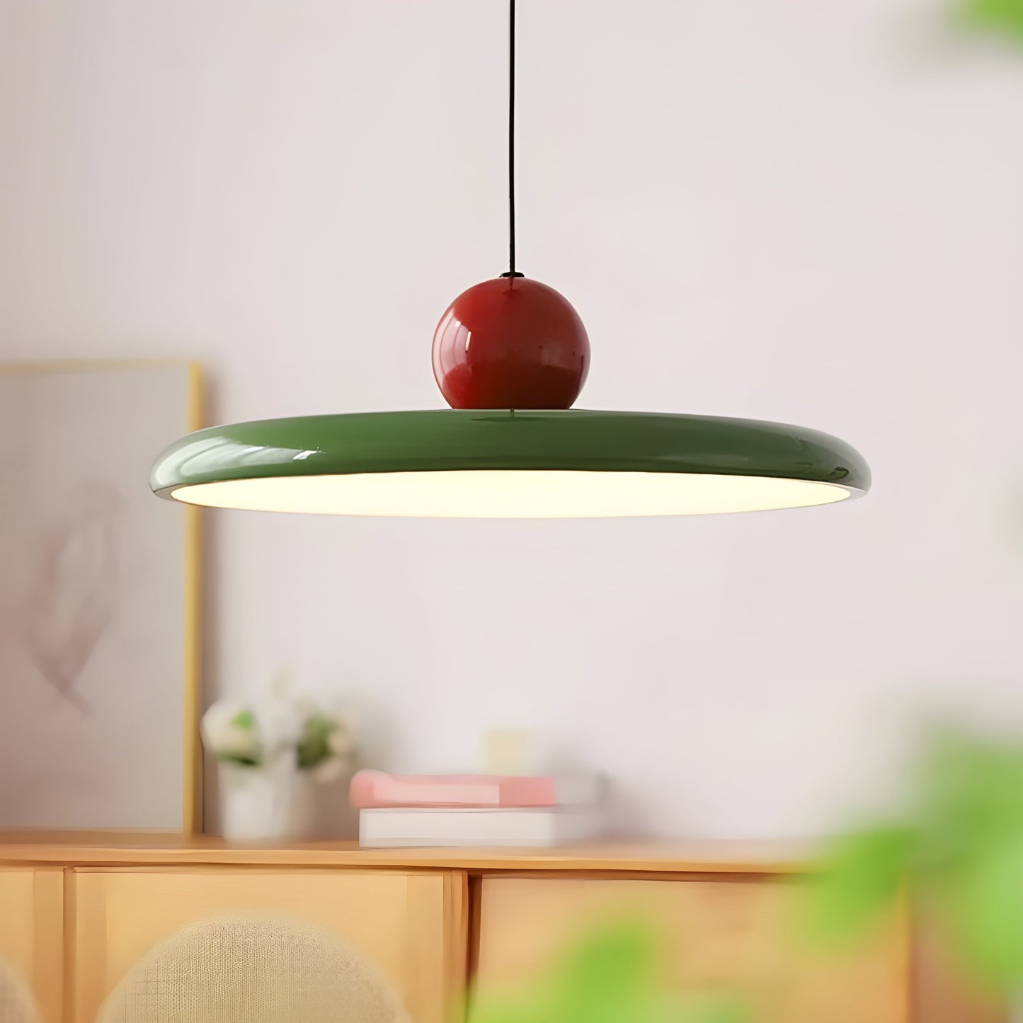 Elegant Glass LED Pendant Light