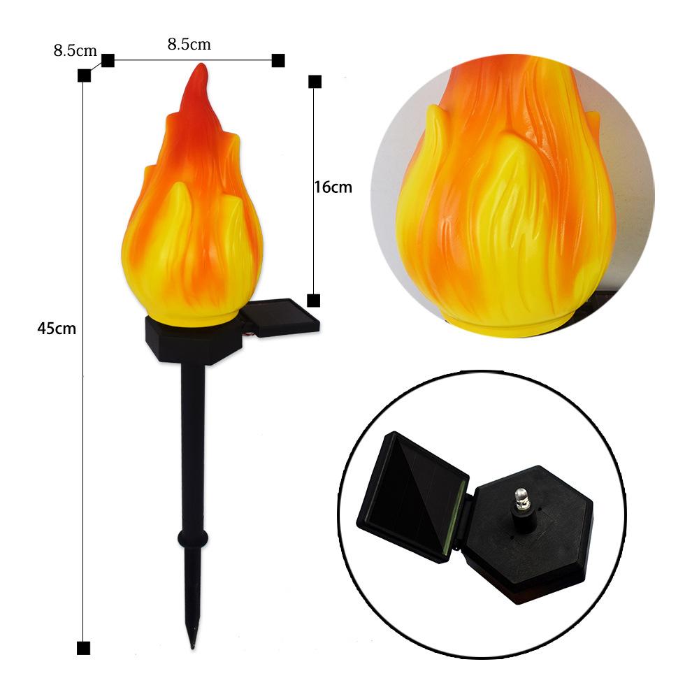 Bright Solar Flame Torch Lights for Garden Patio