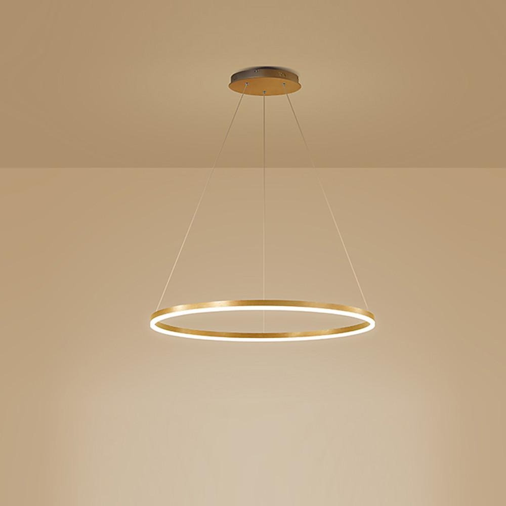 Contemporary Round LED Pendant Light Fixture