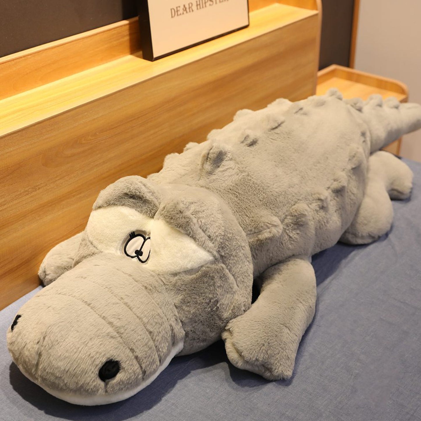 Big Soft Crocodile Stuffed Toy