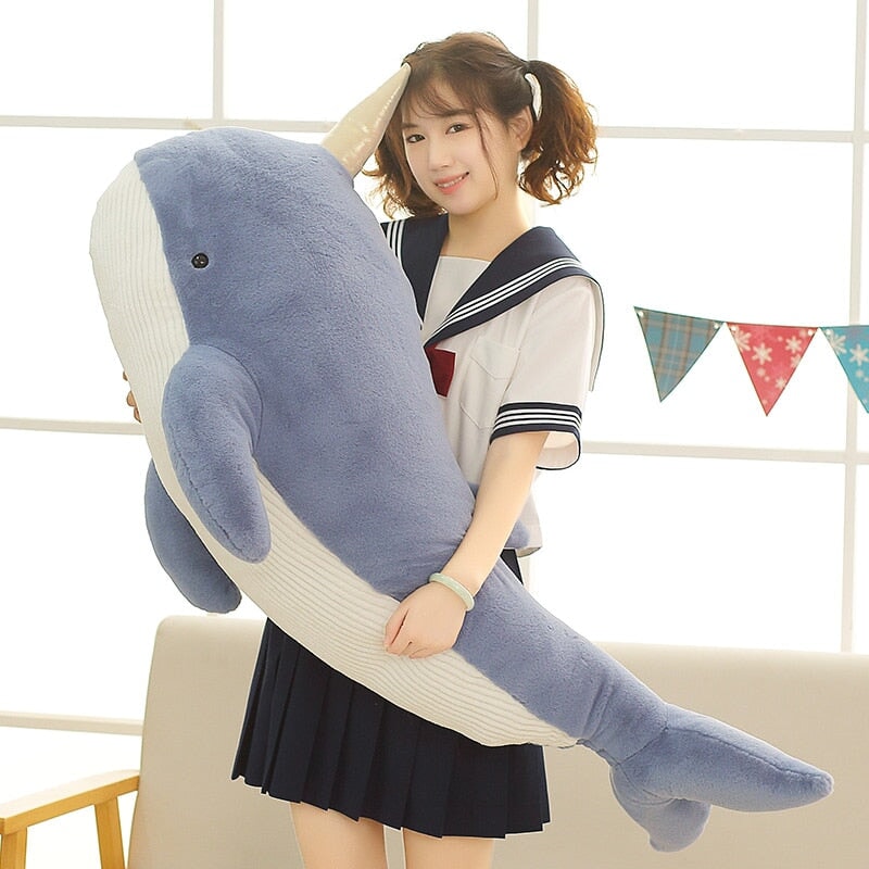 Large Soft Colorful Unicorn Plush Toy - Cofik