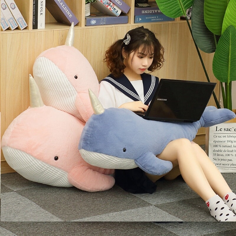 Large Soft Colorful Unicorn Plush Toy