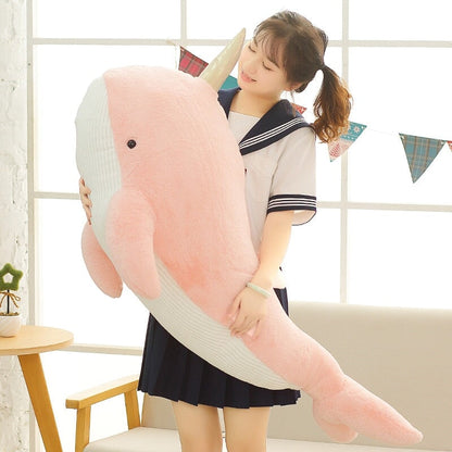 Large Colorful Unicorn Soft Toy