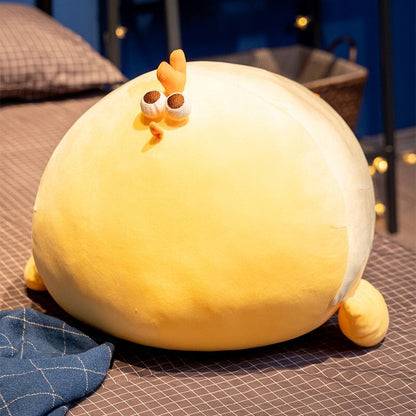 Cute Big Yellow Plush Chicken Toy
