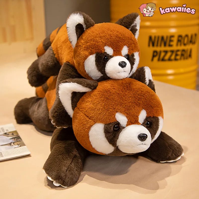 Cuddly Realistic Red Panda Soft Toy