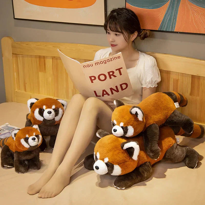 Cuddly Realistic Red Panda Soft Toy