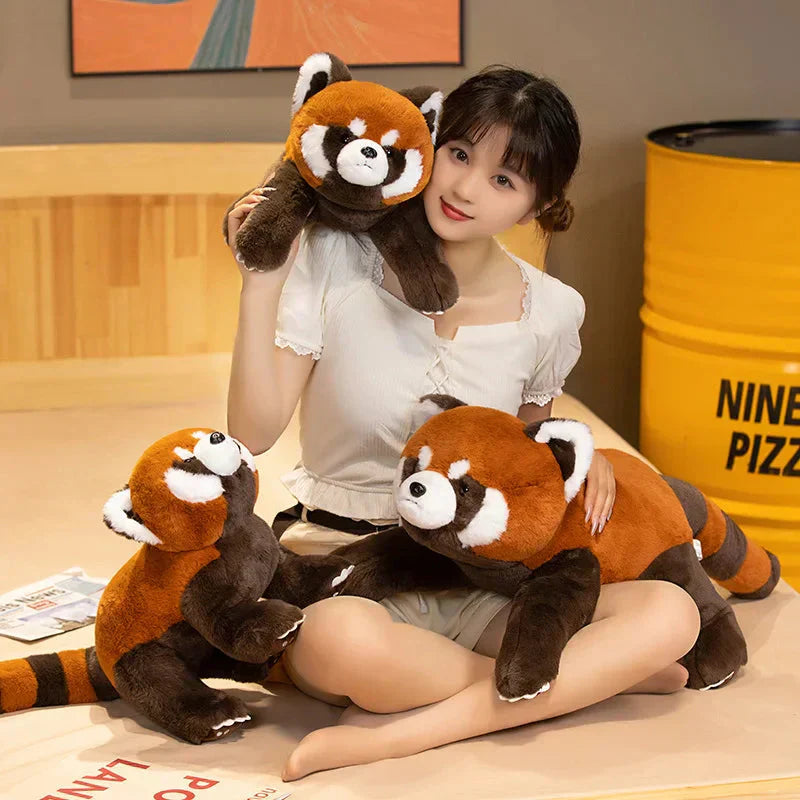 Cuddly Realistic Red Panda Soft Toy