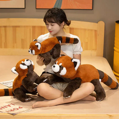 Cuddly Realistic Red Panda Soft Toy