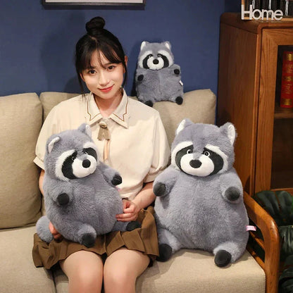 Cute Raccoon Soft Stuffed Animal Toy
