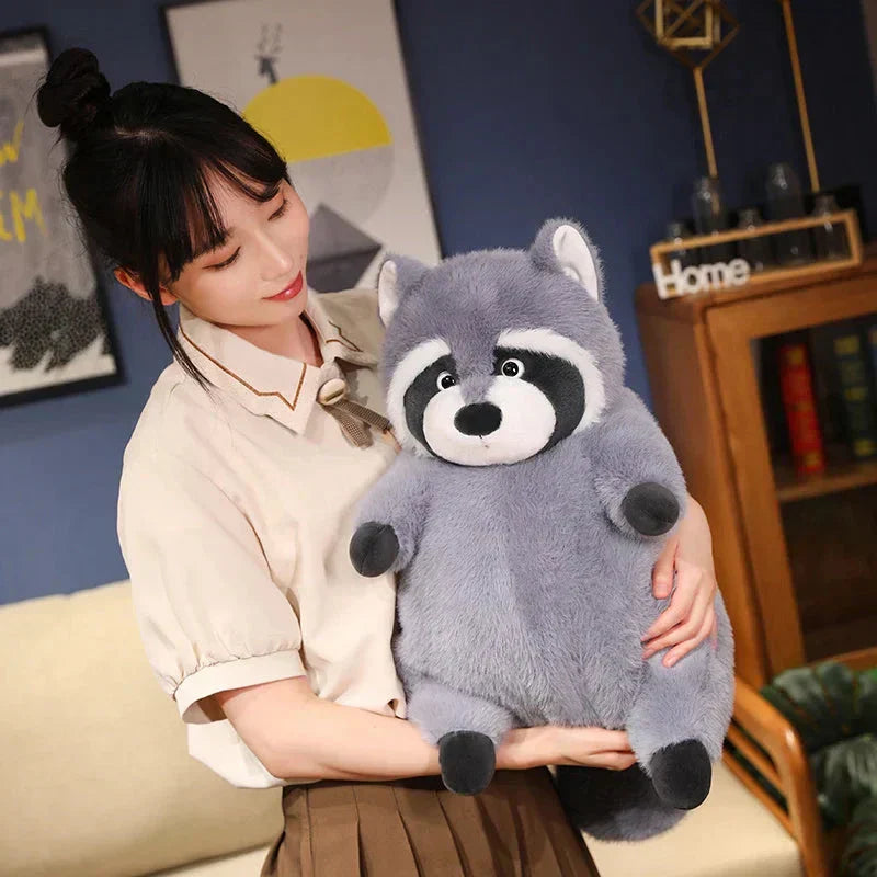 Cute Raccoon Soft Stuffed Animal Toy