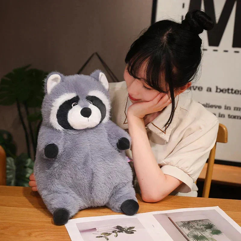 Cute Raccoon Soft Stuffed Animal Toy