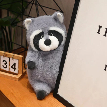 Cute Raccoon Soft Stuffed Animal Toy
