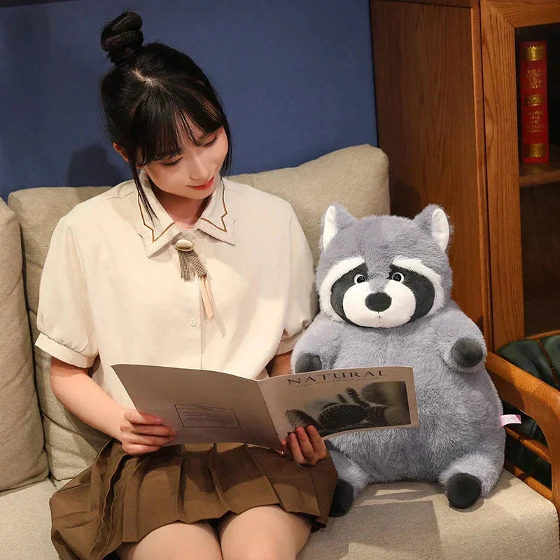 Cute Raccoon Soft Stuffed Animal Toy