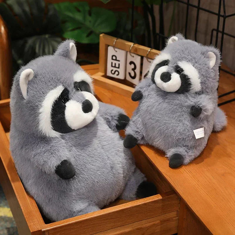 Cute Raccoon Soft Stuffed Animal Toy