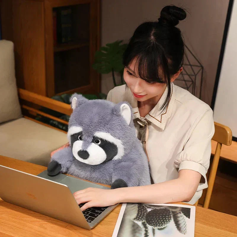 Cute Raccoon Soft Stuffed Animal Toy