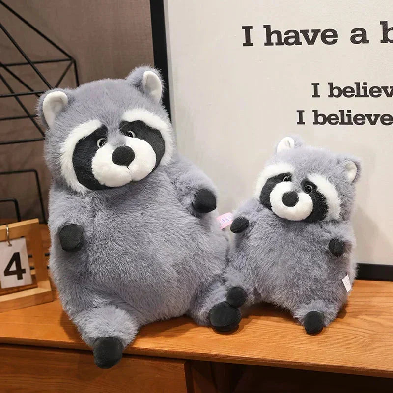 Cute Raccoon Soft Stuffed Animal Toy