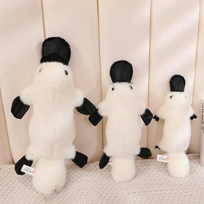 Cute Soft Brown White Platypus Plush Toy