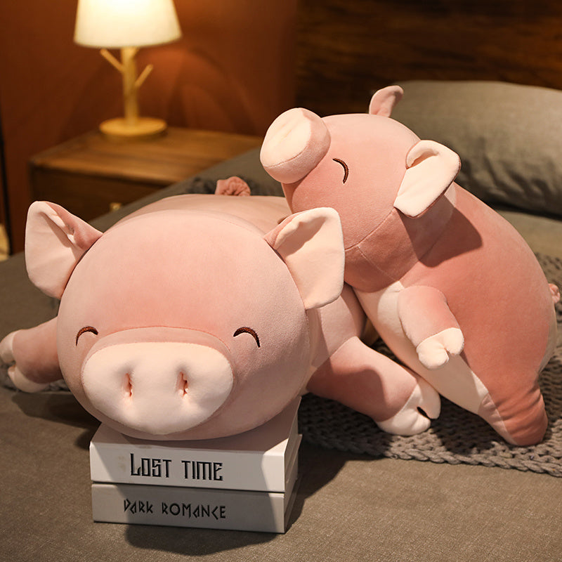 Big Pink Pig Cuddly Plush Toy