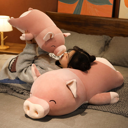 Big Pink Pig Cuddly Plush Toy