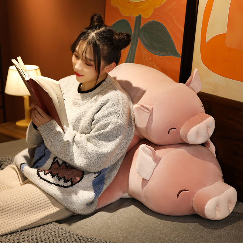 Big Pink Pig Cuddly Plush Toy