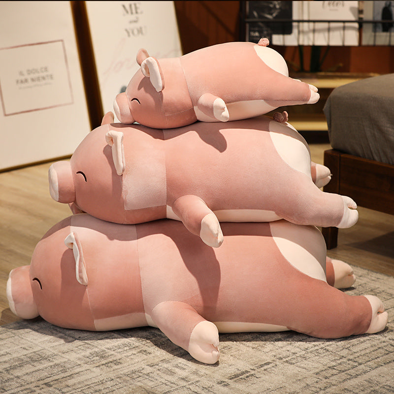 Big Pink Pig Cuddly Plush Toy