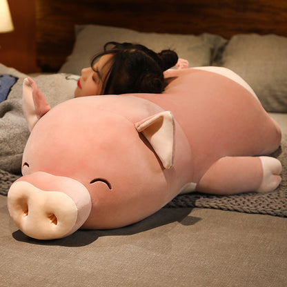 Big Pink Pig Cuddly Plush Toy