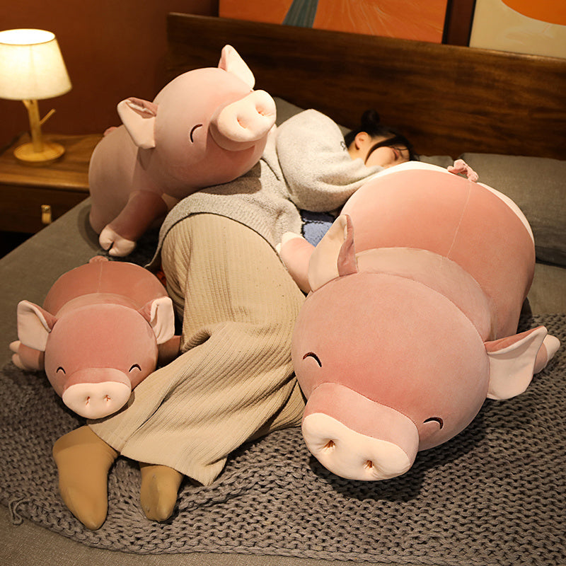 Big Pink Pig Cuddly Plush Toy