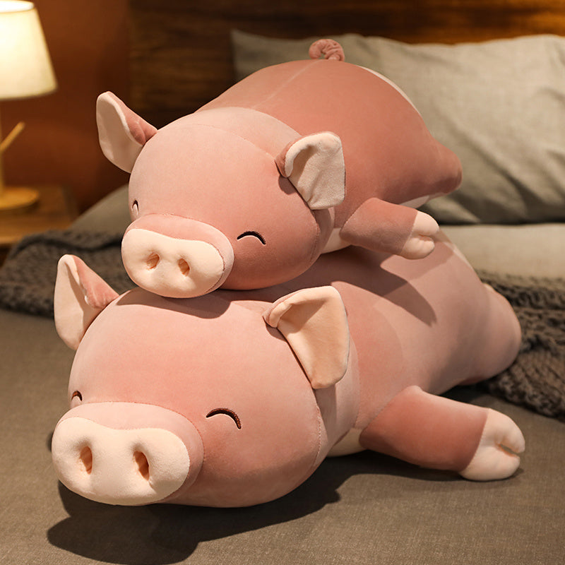 Big Pink Pig Cuddly Plush Toy