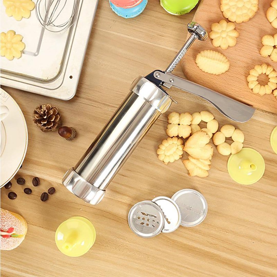 Easy Use Stainless Steel Cookie Press Maker