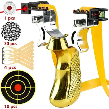 Kestrel Aim Slingshot | Laser, Level & Anti-Slip Grip