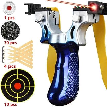 Kestrel Aim Slingshot | Laser, Level & Anti-Slip Grip