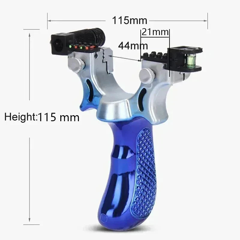 Kestrel Aim Slingshot | Laser, Level & Anti-Slip Grip