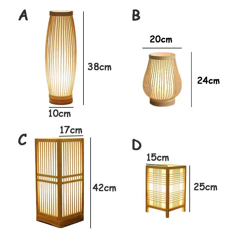 Traditional Japanese Desk Lamp