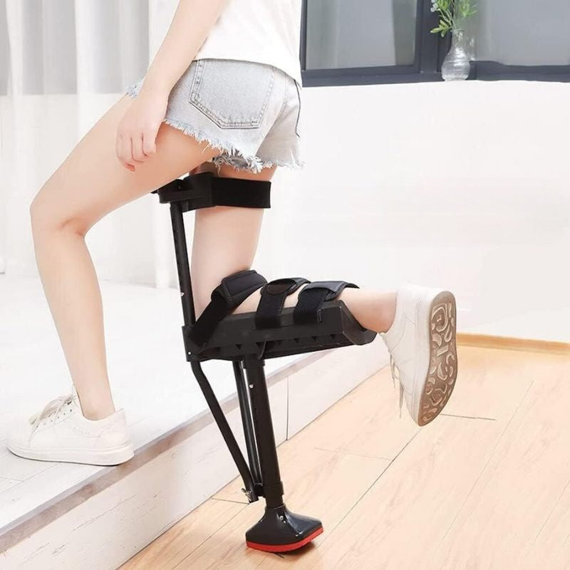 Comfortable Adjustable Leg Crutch
