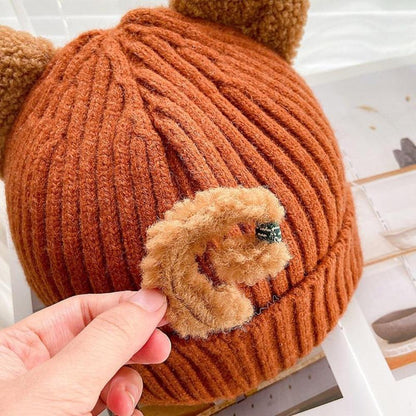 Knitted Winter Hat with Cat Ears - PurrWarm