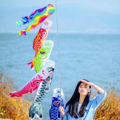Colorful Japanese Carp Windsock Flag