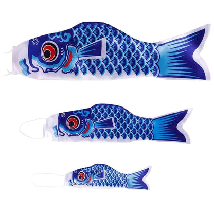Colorful Japanese Carp Windsock Flag