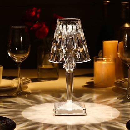 Luxurious Glass Table Light for Home