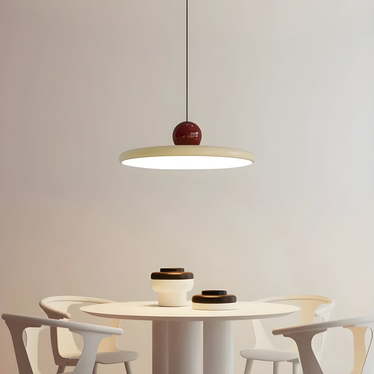 Elegant Glass LED Pendant Light